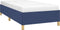 vidaXL - Bedframe - zonder - matras - 90x190 - cm - stof - blauw
