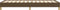 vidaXL - Bedframe - zonder - matras - 90x190 - cm - stof - donkerbruin