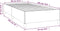 vidaXL - Bedframe - zonder - matras - 90x190 - cm - stof - donkergrijs