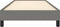 vidaXL - Bedframe - zonder - matras - 90x190 - cm - stof - donkergrijs