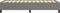 vidaXL - Bedframe - zonder - matras - 90x190 - cm - stof - donkergrijs