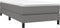 vidaXL - Bedframe - zonder - matras - 90x190 - cm - stof - donkergrijs