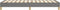 vidaXL - Bedframe - zonder - matras - 90x190 - cm - stof - donkergrijs