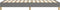 vidaXL - Bedframe - zonder - matras - 90x190 - cm - stof - donkergrijs