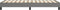 vidaXL - Bedframe - zonder - matras - 90x190 - cm - stof - donkergrijs