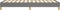 vidaXL - Bedframe - zonder - matras - 90x190 - cm - stof - donkergrijs