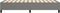 vidaXL - Bedframe - zonder - matras - 90x190 - cm - stof - donkergrijs