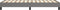 vidaXL - Bedframe - zonder - matras - 90x190 - cm - stof - donkergrijs