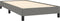 vidaXL - Bedframe - zonder - matras - 90x190 - cm - stof - donkergrijs