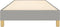 vidaXL - Bedframe - zonder - matras - 90x190 - cm - stof - lichtgrijs