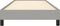 vidaXL - Bedframe - zonder - matras - 90x190 - cm - stof - lichtgrijs