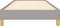 vidaXL - Bedframe - zonder - matras - 90x190 - cm - stof - lichtgrijs