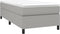 vidaXL - Bedframe - zonder - matras - 90x190 - cm - stof - lichtgrijs
