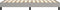 vidaXL - Bedframe - zonder - matras - 90x190 - cm - stof - lichtgrijs