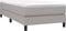 vidaXL - Bedframe - zonder - matras - 90x190 - cm - stof - lichtgrijs