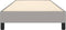 vidaXL - Bedframe - zonder - matras - 90x190 - cm - stof - lichtgrijs