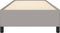 vidaXL - Bedframe - zonder - matras - 90x190 - cm - stof - lichtgrijs