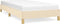 vidaXL - Bedframe - zonder - matras - 90x190 - cm - stof - crèmekleurig