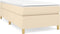 vidaXL - Bedframe - zonder - matras - 90x190 - cm - stof - crèmekleurig