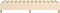 vidaXL - Bedframe - zonder - matras - 90x190 - cm - stof - crèmekleurig