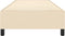 vidaXL - Bedframe - zonder - matras - 90x190 - cm - stof - crèmekleurig