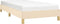 vidaXL - Bedframe - zonder - matras - 90x190 - cm - stof - crèmekleurig