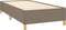 vidaXL - Bedframe - zonder - matras - 90x190 - cm - stof - taupe