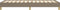 vidaXL - Bedframe - zonder - matras - 90x190 - cm - stof - taupe
