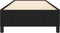 vidaXL - Bedframe - zonder - matras - 90x190 - cm - stof - zwart