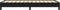 vidaXL - Bedframe - zonder - matras - 90x190 - cm - stof - zwart