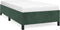 vidaXL - Bedframe - zonder - matras - 90x200 - cm - fluweel - donkergroen