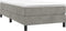 vidaXL - Bedframe - zonder - matras - 90x200 - cm - fluweel - lichtgrijs