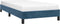vidaXL - Bedframe - zonder - matras - 90x200 - cm - fluweel - donkerblauw