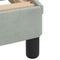 vidaXL - Bedframe - zonder - matras - 90x200 - cm - fluweel - lichtgrijs