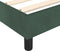 vidaXL - Bedframe - zonder - matras - 90x200 - cm - fluweel - donkergroen
