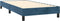 vidaXL - Bedframe - zonder - matras - 90x200 - cm - fluweel - donkerblauw