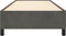 vidaXL - Bedframe - zonder - matras - 90x200 - cm - fluweel - donkergrijs
