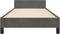 vidaXL - Bedframe - zonder - matras - 90x200 - cm - fluweel - donkergrijs