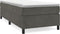 vidaXL - Bedframe - zonder - matras - 90x200 - cm - fluweel - donkergrijs