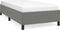 vidaXL - Bedframe - zonder - matras - 90x200 - cm - stof - donkergrijs