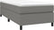 vidaXL - Bedframe - zonder - matras - 90x200 - cm - stof - donkergrijs