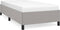 vidaXL - Bedframe - zonder - matras - 90x200 - cm - stof - lichtgrijs