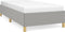 vidaXL - Bedframe - zonder - matras - 90x200 - cm - stof - lichtgrijs