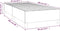 vidaXL - Bedframe - zonder - matras - 90x200 - cm - stof - lichtgrijs