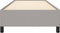 vidaXL - Bedframe - zonder - matras - 90x200 - cm - stof - lichtgrijs