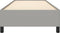 vidaXL - Bedframe - zonder - matras - 90x200 - cm - stof - lichtgrijs