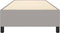 vidaXL - Bedframe - zonder - matras - 90x200 - cm - stof - lichtgrijs
