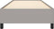 vidaXL - Bedframe - zonder - matras - 90x200 - cm - stof - lichtgrijs