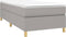 vidaXL - Bedframe - zonder - matras - 90x200 - cm - stof - lichtgrijs