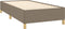 vidaXL - Bedframe - zonder - matras - 90x200 - cm - stof - taupe